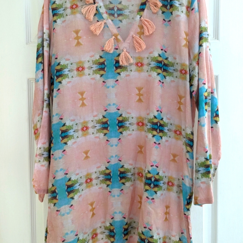 NWOT Anne Selke Como voile tunic